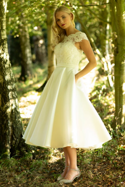 Tea Length Wedding Dresses at Tamsin's Bridal Boutique Worcestershire